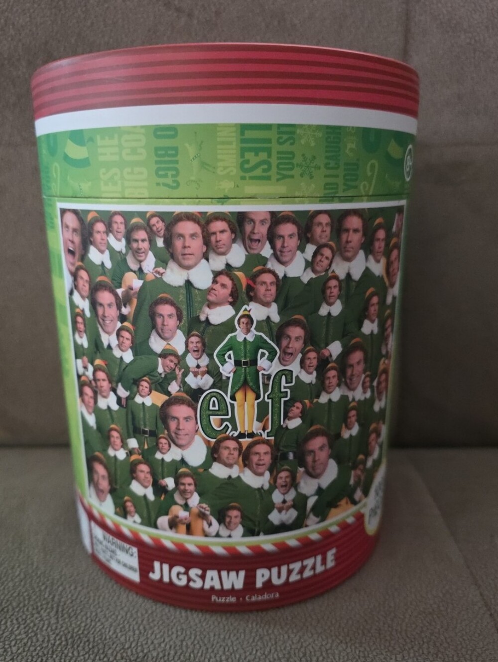 Elf Movie Holiday Jigsaw Puzzle - 1000 pieces NEW